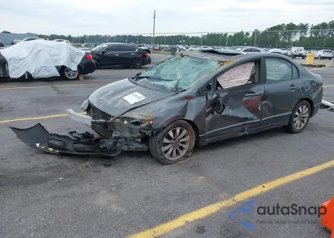 2010 Honda Civic Ex z USA, uszkodzony, nr VIN 19XFA1F8XAE078496
